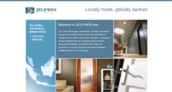 Desktop Screenshot of jeld-wen.asia