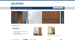 Desktop Screenshot of jeld-wen.hu